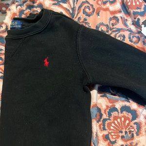 Black and Red Polo Ralph Lauren Sweatshirt..